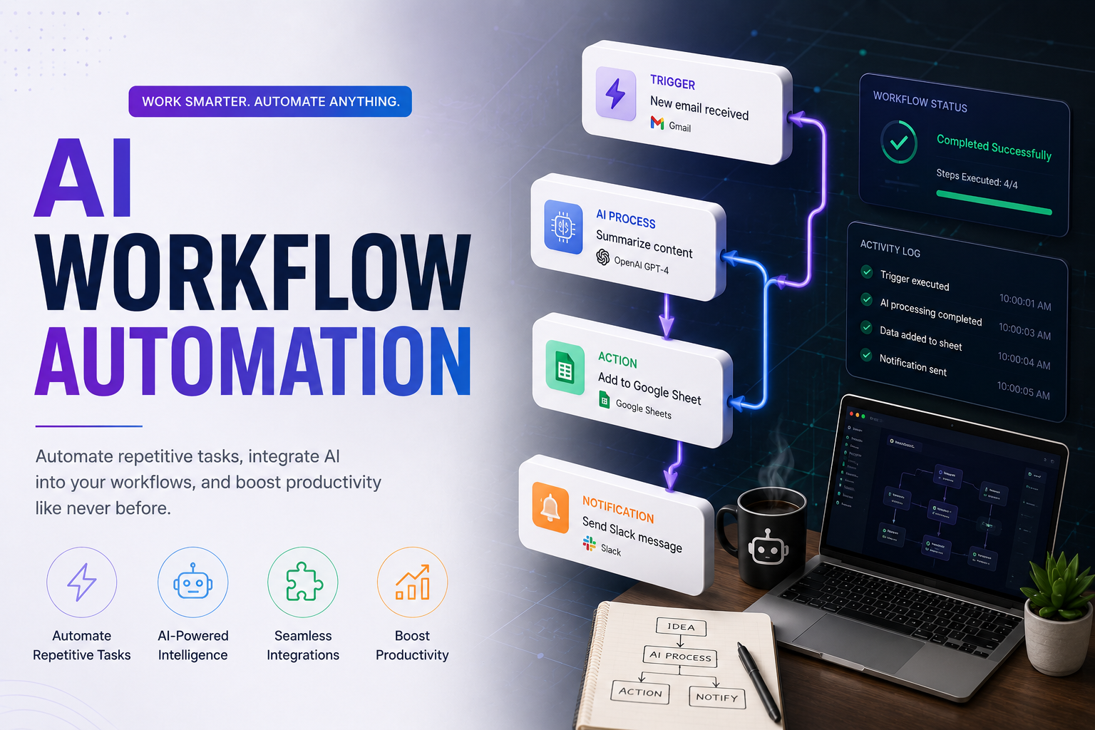 Automated AI workflow pipeline